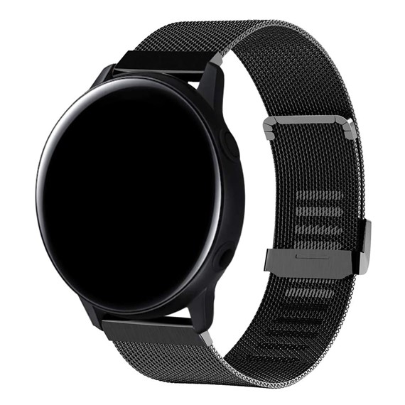 CaseUp Samsung Galaxy Watch Active 2 40mm Kordon Milano Metal Loop Siyah 2